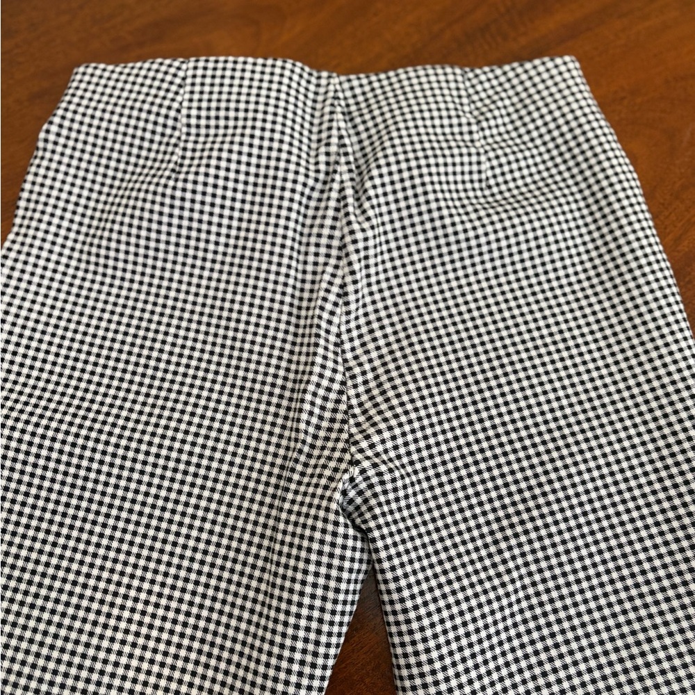 MICHAEL Michael Kors Black and White Patterned Pants/Leggings